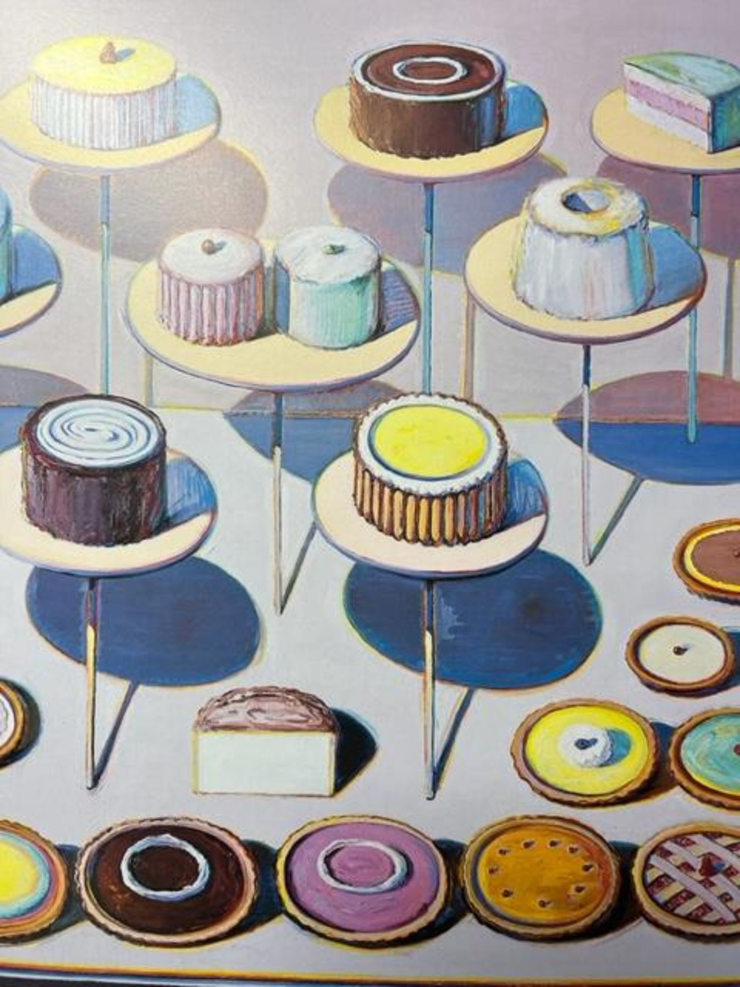 Wayne Thiebaud "Untitled" Print. - Image 2 of 6