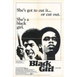 Black Girl, 1972 Movie Poster
