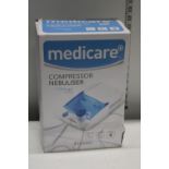 A boxed Medicare compressor nebulizer