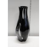 A heavy art glass vase 52cm tall - shipping unavailable