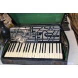 A vintage Hohner Verdi iii accordion, shipping unavailable