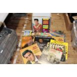 A box of Elvis Presley LP's - shipping unavailable