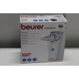 A boxed Beurer medical nebulizer