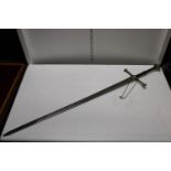 A Collectors Lord of the Rings Anduril Of Aragorn sword, shipping unavailable