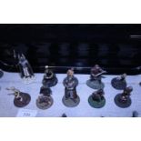 A selection of NLP figures including Lord of the Rings a/f