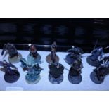 A selection of NLP figures including Lord of the Rings a/f