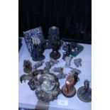 A job lot of assorted Myth and Magic themed collectables