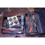 A job lot of assorted vintage tools postage unavailable