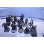 A selection of NLP figures including Lord of the Rings a/f