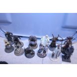 A selection of NLP figures including Lord of the Rings a/f