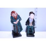 Two small Royal Doulton figures Fagin & The Artful Dodger