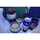 A selection of antique & vintage Royal Doulton ceramics