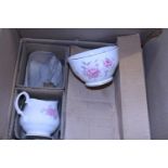 A new boxed bone china tea service