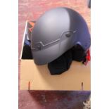 A new boxed sports helmet