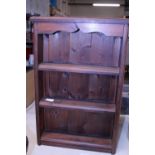 A small pine shelving/display unit Postage unavailable