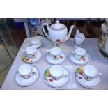 A quality beautiful Crown Ducal Art Deco period china tea service