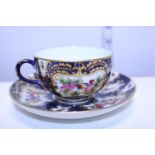 A 19th Century Royal Worcester coffee cup and saucer patter 2136