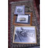 A selection of transport related prints