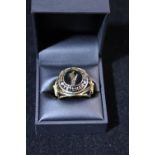 A British military veterans ring size P