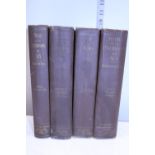 Four antique volumes of 'The Studies in the Physcology of Sex' by Havlock Ellis