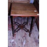 A Edwardian occasional table, postage unavailable