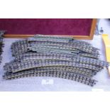 A job lot of Hornby three rail curved track