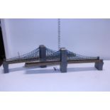 A Hornby model railway bridge. Postage unavailble