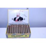 A open box of King Edward Imperial cigars (48 in the box)