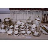 A large selection of Royal Albert OCR Old Country Roses (54 pieces). Shipping unavailable.