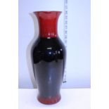 A West German art pottery vase 40cm tall