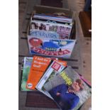 A job lot of assorted LP records. postage unavailable.