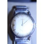 A vintage gentlemans Tissot manual wind wrist watch in working order