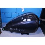 A Michigan motorbike fuel tank. Shipping unavailable