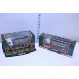 Two boxed Eddie Stobart die-cast models