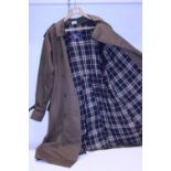 A ladies Burberry raincoat 12/14