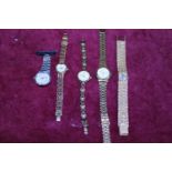 A selection of ladies watches