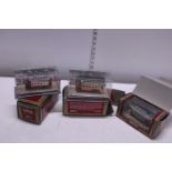 Three boxed days gone die-cast bus models