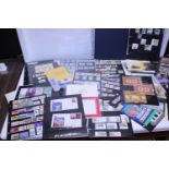 A large selection of Royal Mail mint stamp sheets