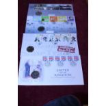 Four collectable uncirculated £2 coin proof sets