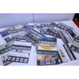 A large selection of Royal Mail mint stamps