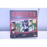 A Sinister Six boxed board game (unchecked)