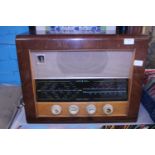 A vintage Bush valve radio in working order, shipping unavailable