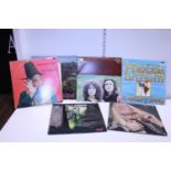 Six progressive Rock LP's including T Rex, Captain Beefheart etc