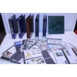 A large selection of Royal Mail First Day Cover stamp mint and empty presentation folders