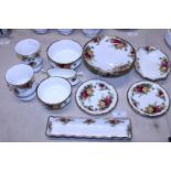 A selection of Royal Albert OCR Old Country Roses 10 pieces