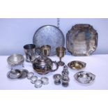 A good selection of quality silver plated ware