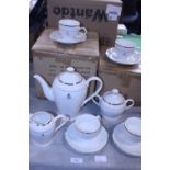 A commemorative 'The Queen's Golden Jubilee' bone china tea service