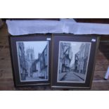 A pair of signed limited edition prints by Stuart Walton