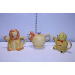 Novelty ceramic teapots