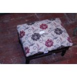 A vintage wooden footstool. Shipping unavailable